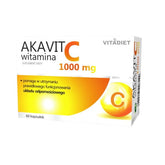 Akavit Vitamine C 1000 MG résistance 60 gélules VITADIET